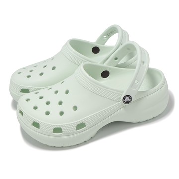 [ACS] Crocs 厚底洞洞鞋 Classic Platform Clog W 女鞋 經典雲朵克駱格 薄荷綠 卡駱馳 2067503YF