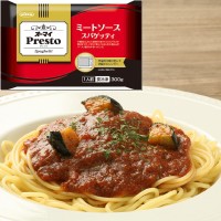  オーマイPresto レンジ用ミートソーススパゲッティ 300G 冷凍