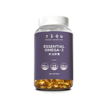 [巴弟蛋白] Omega-3魚油膠囊 Fish Oil EPA DHA 心血管支持・抗氧化配方 twinbrothers