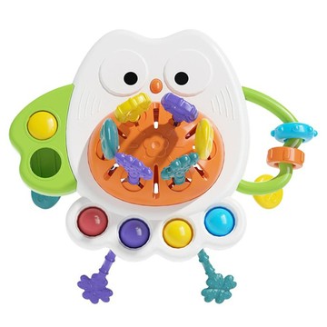 PLAYFUL TOYS 頑玩具 拉拉樂玩具  貓頭鷹  1組