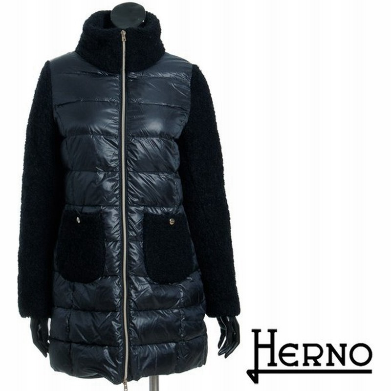 Herno ヘルノ ダウンジャケット コート ダウンコート レディース アウター ロング丈 紺 ネイビー ヘルノコート 子供服 長袖 上品 Pi080g 4137 通販 Lineポイント最大0 5 Get Lineショッピング