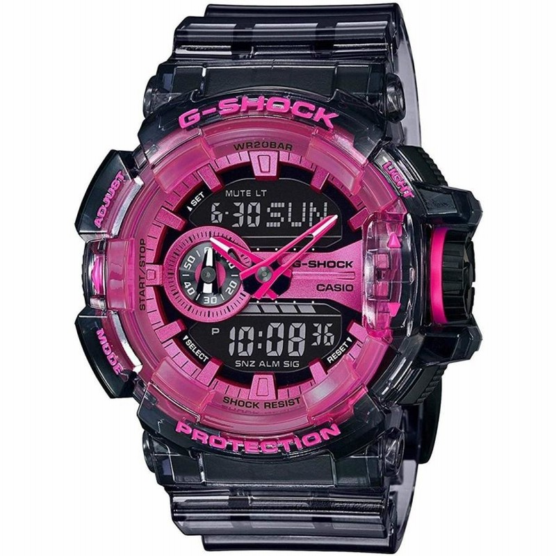 CASIO カシオ G-SHOCK クリアスケルトン GA-400SK-1A4 Gショック 海外