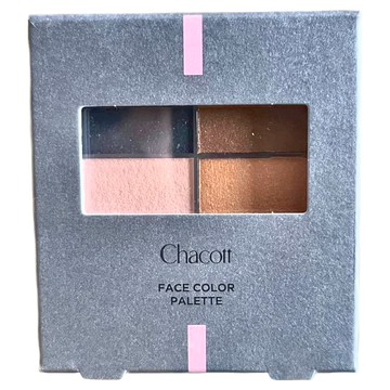 CHACOTT 五台彩妝 多用途四色眼影盤 #511 Parallel world  40g  日本製造  棕色  1個