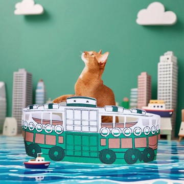 貓抓板 香港渡海小輪