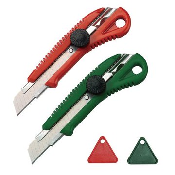 【SDI 手牌】螺旋鎖定  專業 大美工刀 顏色隨機 /支 0421C(內附折片器)