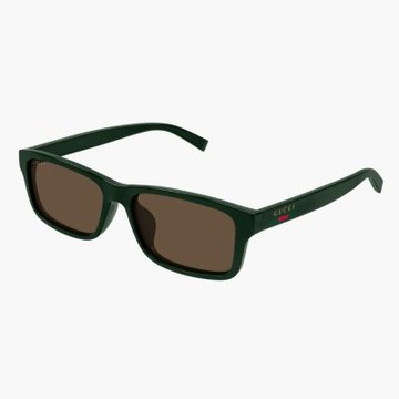 【GUCCI 古馳】方形膠框抗UV太陽眼鏡(GG1986SA-003)