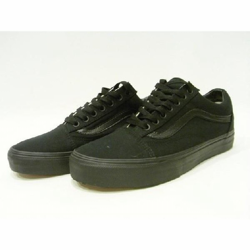 Vans バンズ 定番人気モデル Old Skool オールドスクール Black Black オールブラック スニーカー スケートシューズ メンズ シンプル Lifestyle 通販 Lineポイント最大0 5 Get Lineショッピング