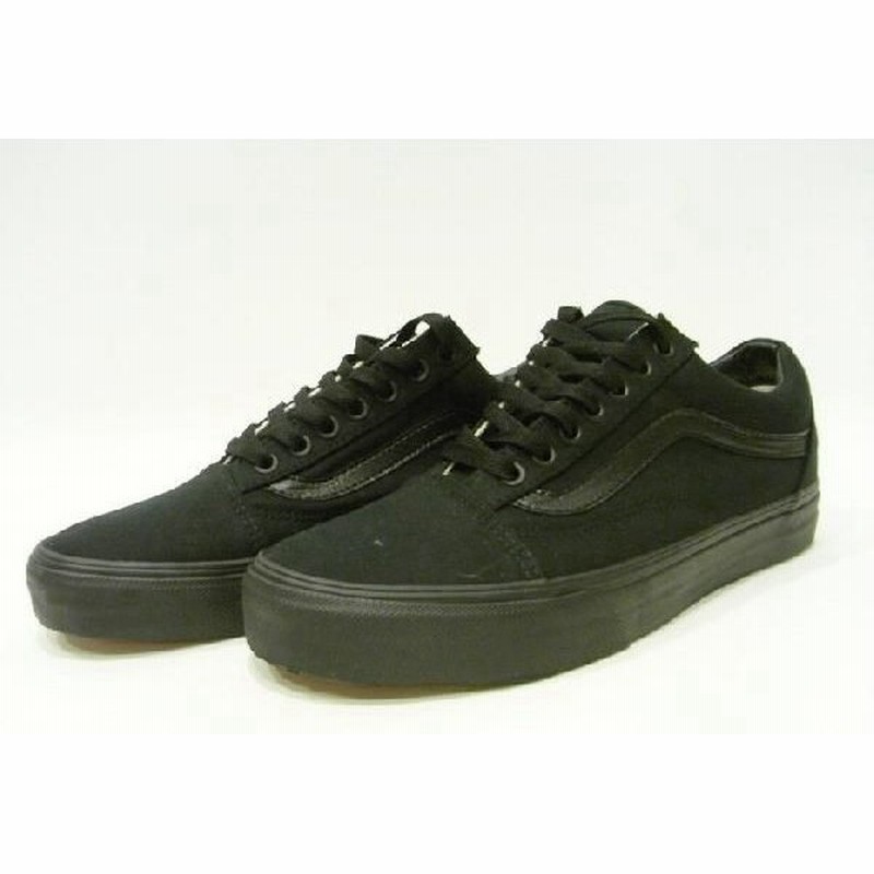 Vans バンズ 定番人気モデル Old Skool オールドスクール Black Black オールブラック スニーカー スケートシューズ メンズ シンプル Lifestyle 通販 Lineポイント最大0 5 Get Lineショッピング