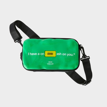 【CRASH X MSGM聯名】小鹿亂撞擊MINI ICON隨身包  草綠