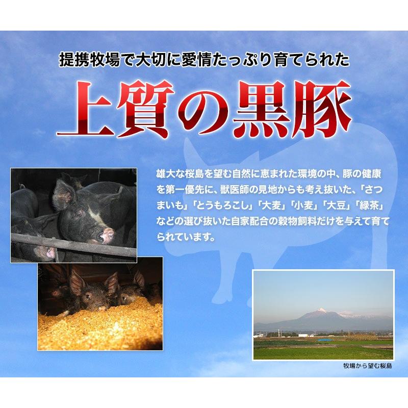 鹿児島 黒豚 肩ロース 生姜焼き用 400g 豚肉 ギフト 産地直送