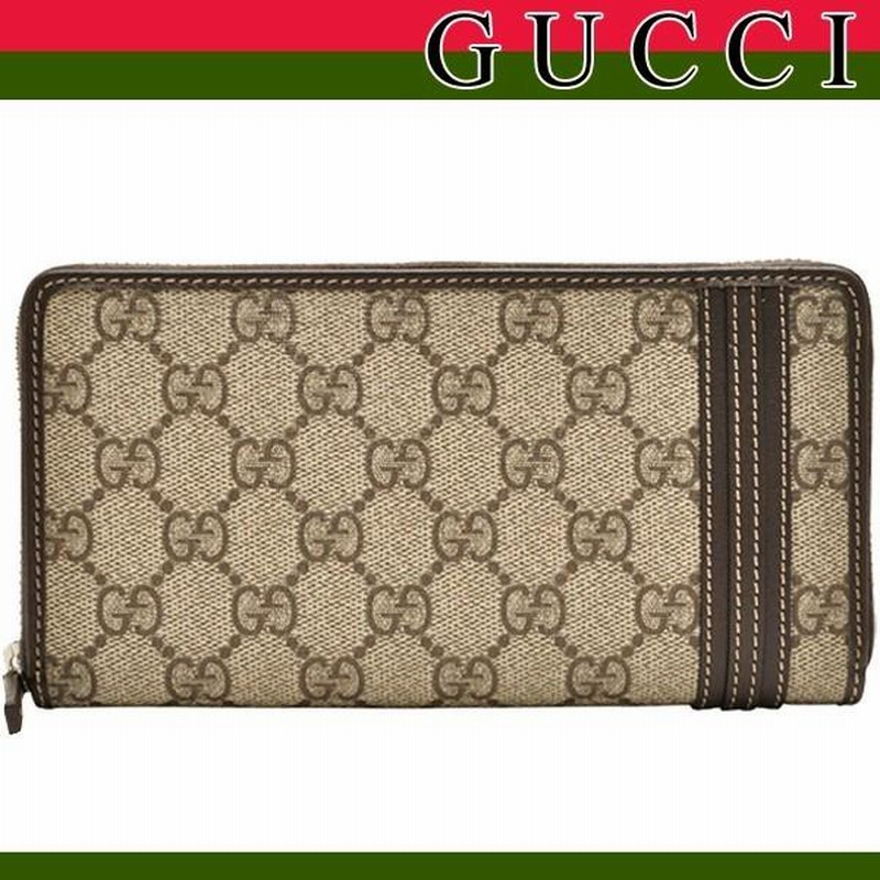 ストアポイント5％還元】グッチ GUCCI 長財布 ウェビング メンズ ...