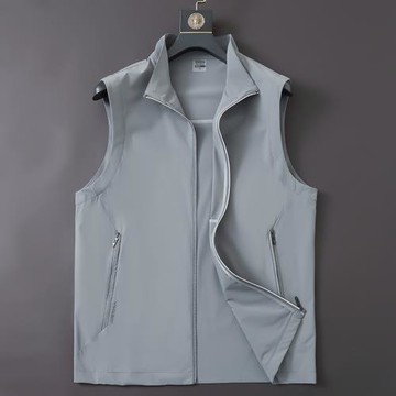 (免運)夏季加肥防曬馬甲男新款冰絲大碼薄款坎肩男士戶外運動速干外套潮