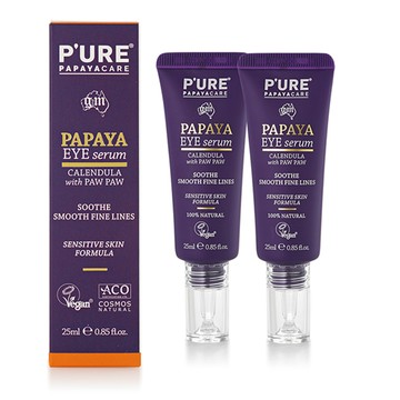 澳洲 Pure Papayacare 木瓜眼精華含玻尿酸金盞花(買一送一 25ml/瓶-專業級)