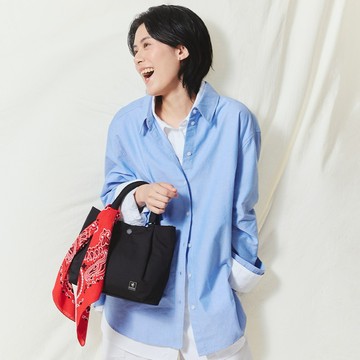 【PORTER INTERNATIONAL】雲柔都會CUSH系列 手提包(M) (黑色)