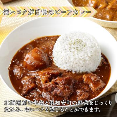 ふるさと納税 倶知安町 チキンレッグスープカレービーフカレー 食べ比べセット(計10個)