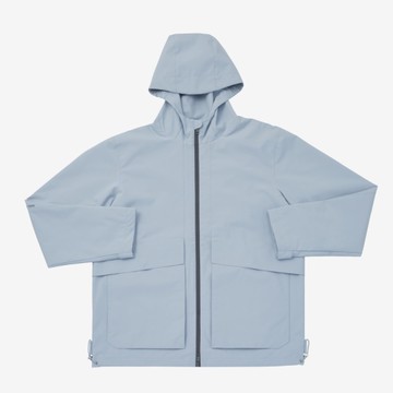 KANGOL 外套 水藍 口袋 風衣外套 中性 6455142112