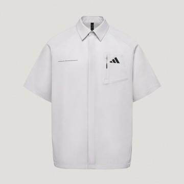 Adidas 愛迪達 M Verb Shirt LE1246 男 襯衫 白 亞版 吸濕排汗