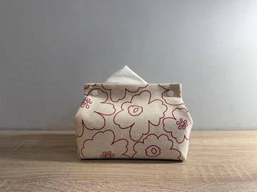 【現貨】花綴輪廓之詩 紅線花描