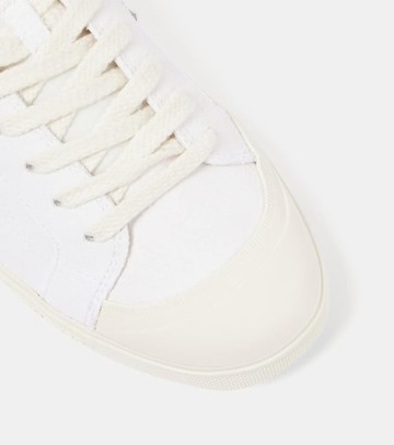 Tom Ford Logo leather sneakers