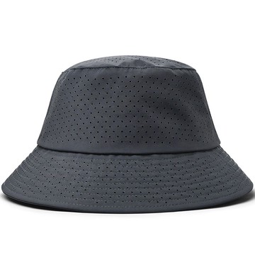 新款帽子男韓版夏季防曬漁夫帽男速干防紫外線盆帽透氣網眼遮陽帽 5z806