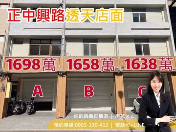 大里市鬧區正中興路｜連棟透天店面｜增建至4樓｜台中市大里區中興路一段