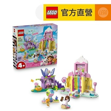 【LEGO樂高】Gabby's Dollhouse 11205 甜食山和貓咪花園(蓋比的娃娃屋 角色扮演遊戲)