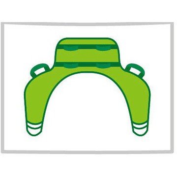 強生手動病患輸送裝置-移位滑板TV-122(兩人四手搬運帶)TV122人力移位吊帶