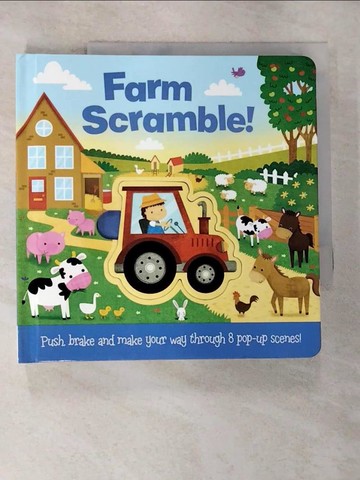 【書寶二手書T8／少年童書_R7N】Farm Scramble! (Push and Play)(場景遊戲書)_Imagine That; Jenny Copper; Lindsey Sagar