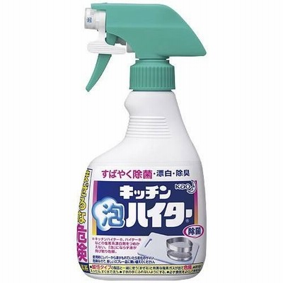 キッチン泡ハイター　本体　400ml　花王
