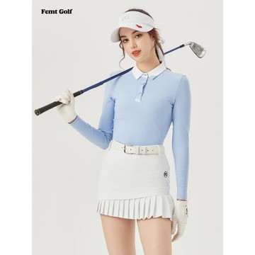FG23新款秋冬高爾夫球服裝女款長袖T恤修身韓GOLF時尚高檔情侶款