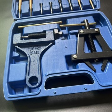 【台灣出貨】新款鏈條拆卸工具拆鏈器緊鏈器新款拆鏈器雙排扣新型立式拆鏈器 品質保證