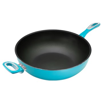 CLARE 絢彩不沾炒鍋 無蓋  36cm  1個