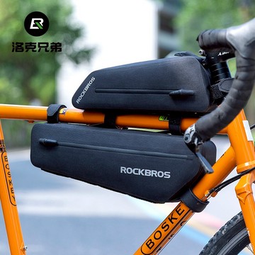ROCKBROS洛克兄弟旗艦店 防水自行車包 橫樑包 前梁包 上管包 山地車上管包 公路車橫樑包 三角包 骑行車包