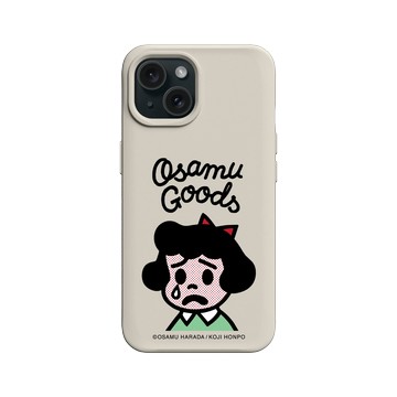 iPhone 15 SolidX 貝殼灰 - OSAMU GOODS - 經典系列-BETTY