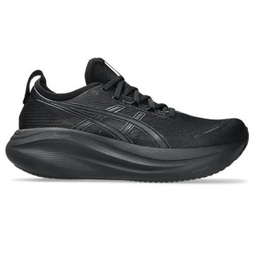 Asics 亞瑟士 慢跑鞋 男鞋 緩衝 2E寬楦 GEL-NIMBUS 27 黑【運動世界】1011B956-001