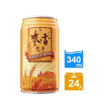 麥香奶茶CAN(340mlx24入/箱)
