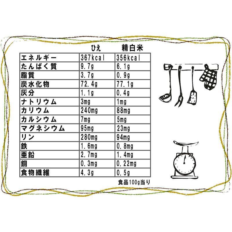 ひえ 150g 国産 雑穀 白ひえ 雑穀屋穂の香