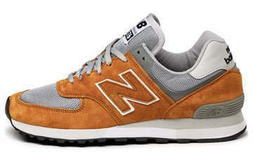 NEW BALANCE 576 MADE IN UK ORANGE GREY