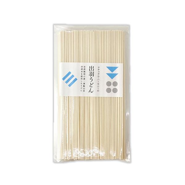 自然栽培 出羽うどん(250g)☆無肥料無農薬☆無添加☆小麦粉・塩・水というシンプルな原料を使用して自然乾燥させ、素材の味を引き出しています♪