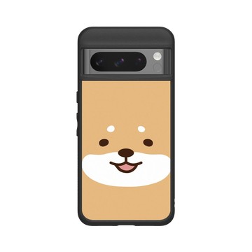Pixel 8 Pro SolidSuit 黑 - 柴語錄 Shiba Says - 廢柴大臉(直)