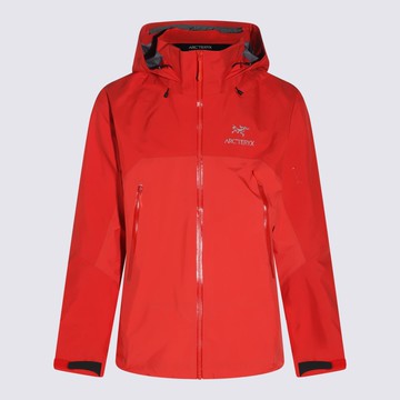 Arc'Teryx Red Nylon Casual Jacket