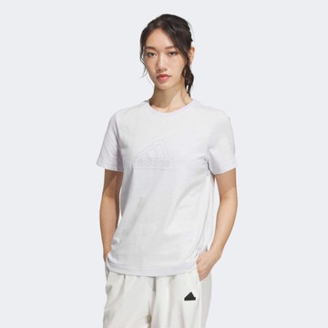 ADIDAS 短T TECH BOS TEE 白色 運動 訓練 短袖 女 IM8838