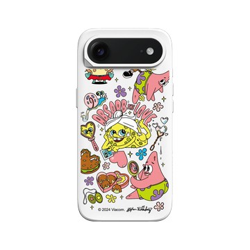iPhone Air SolidX 白 - 海綿寶寶 SpongeBob - 藝術家系列-BOBBI RAE