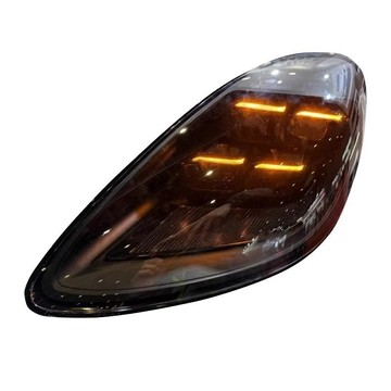 (質量保固）適用于16-24款保時捷718大燈總成982cayman boxster改裝LED矩陣燈