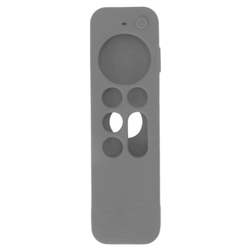 ziya 智雅科技 Apple TV Siri Remote 第2/3代 遙控器矽膠保護套 磁吸經典色款  炫淺灰色  1個