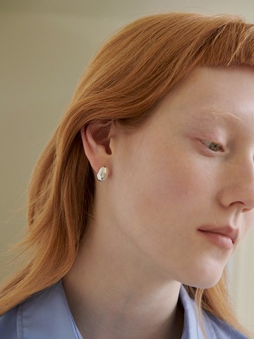 GCR Silver Earring