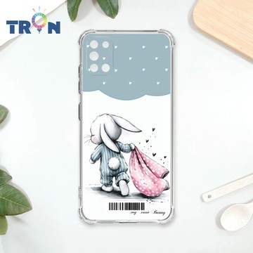 TRON 三星 A31 小動物的小被被 兔貓 四角防摔載具殼 軟殼 手機殼