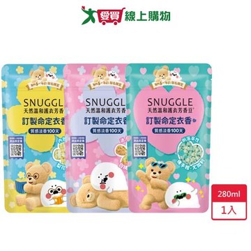 熊寶貝護衣芳香豆補充包280ml【愛買】