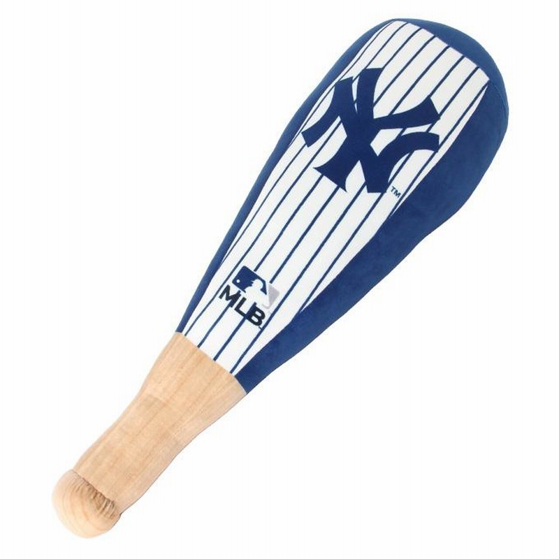 ☆【MLB】ヤンキース バット型クッション ML24620【ご自宅配送