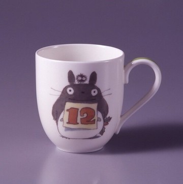 真愛日本 宮崎駿 吉卜力 日本Donguri限定 陶瓷月份杯 龍貓 12月 馬克杯 陶瓷杯 水杯 杯子 杯 4975946204323